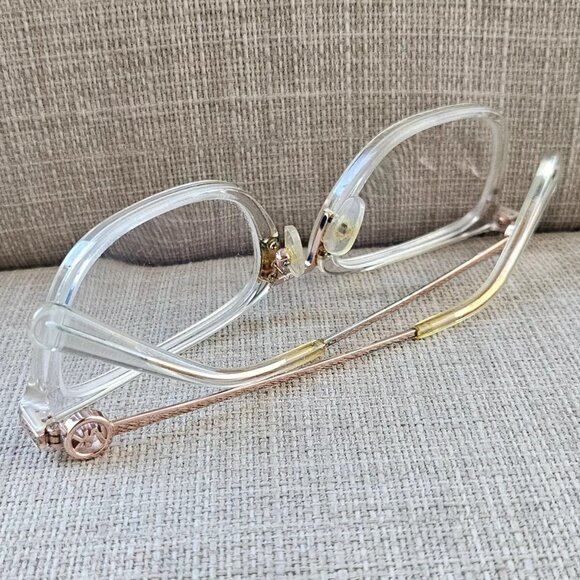 Michael Kors Women Glasses/Eyeglasses Clear/Gold Tone CAPTIVA MK4054 Eyewear - Picture 5 of 11